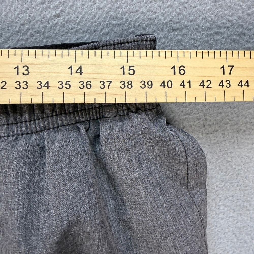 Nike Swim Trunks Board Shorts Regular Fit XL Gray Black Colorblock Drawstring - Picture 5 of 14